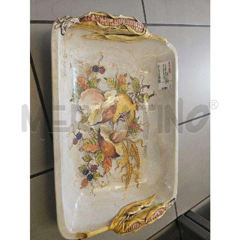 VASSOIO RETT. 45X30CM PANNOCCHIE MARIOTTI | Mercatino dell'Usato Modena 1