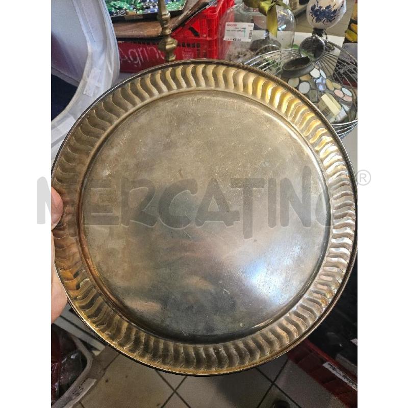 VASSOIO TONDO SILVER PLATE 35CM | Mercatino dell'Usato Modena 2