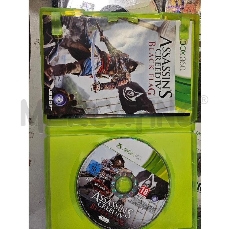 VIDEOGIOCO ASSASSIN'S CREED BLACK FLAG XBOX360 | Mercatino dell'Usato Modena 3