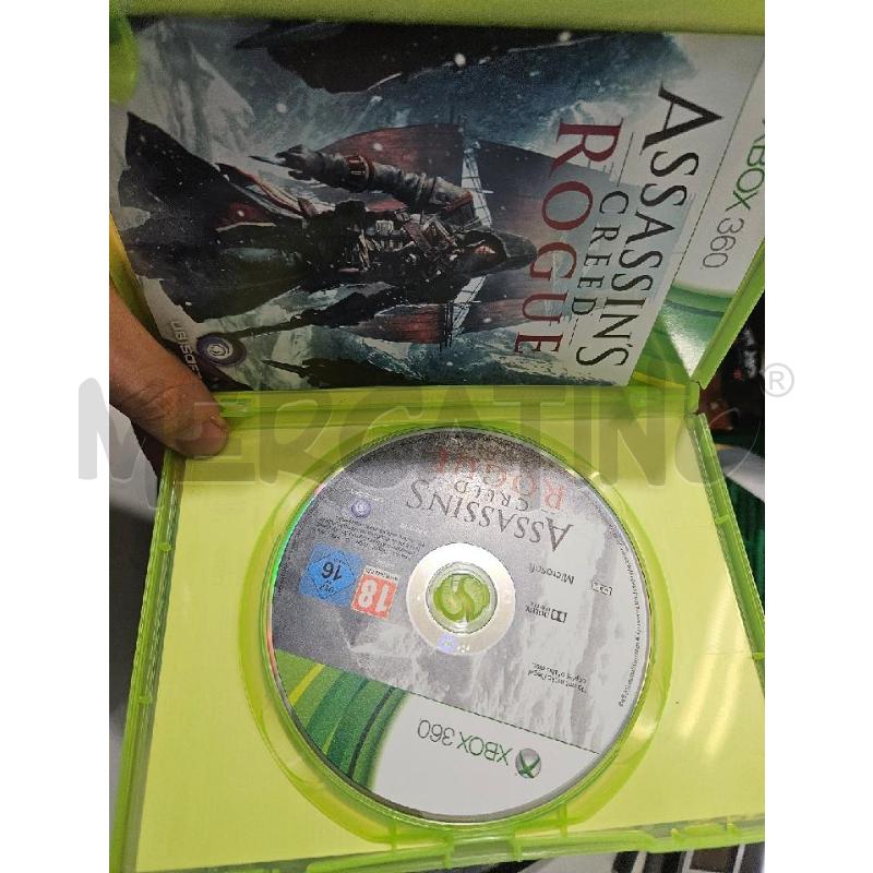 VIDEOGIOCO ASSASSIN'S CREED ROGUE XBOX 360 | Mercatino dell'Usato Modena 3
