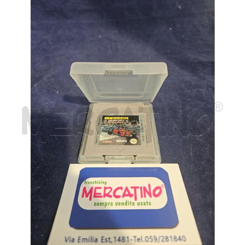 VIDEOGIOCO FERRARI GRAND PRIX CHALLENGE GAMEBOY SENZA SCATOLA  | Mercatino dell'Usato Modena 1