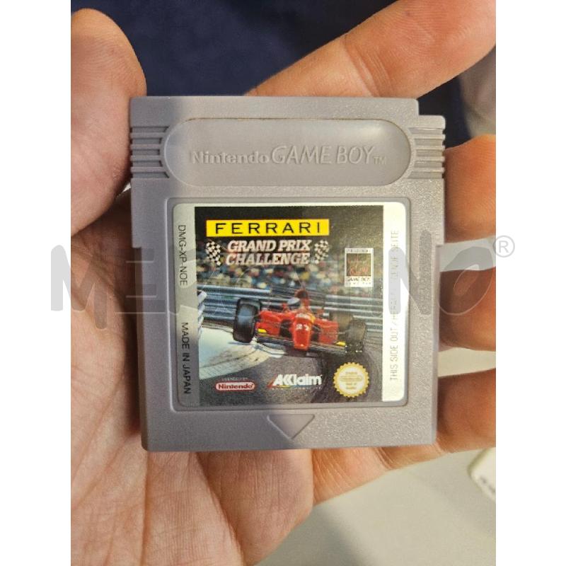 VIDEOGIOCO FERRARI GRAND PRIX CHALLENGE GAMEBOY SENZA SCATOLA  | Mercatino dell'Usato Modena 2