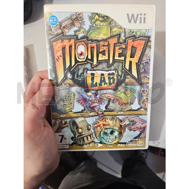 VIDEOGIOCO MONSTER LAB WII COMPLETO | Mercatino dell'Usato Modena 1