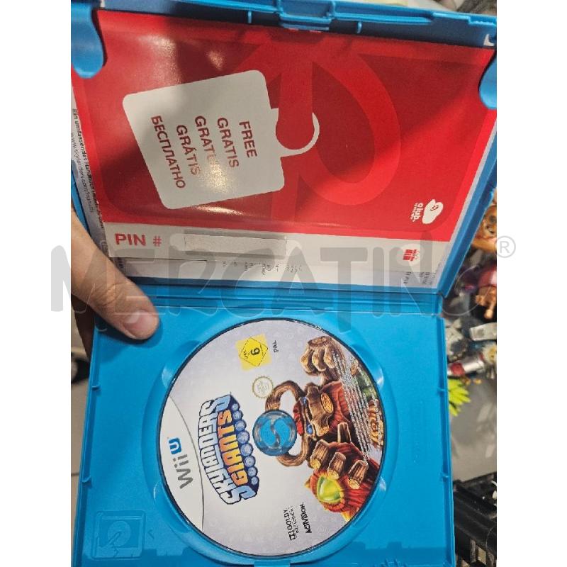 VIDEOGIOCO SKYLANDER GIANTS WIIU +10 PERSONAGGI+PORTALE | Mercatino dell'Usato Modena 2