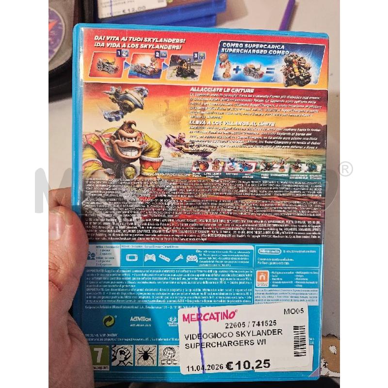 VIDEOGIOCO SKYLANDER SUPERCHARGERS WIIU | Mercatino dell'Usato Modena 2