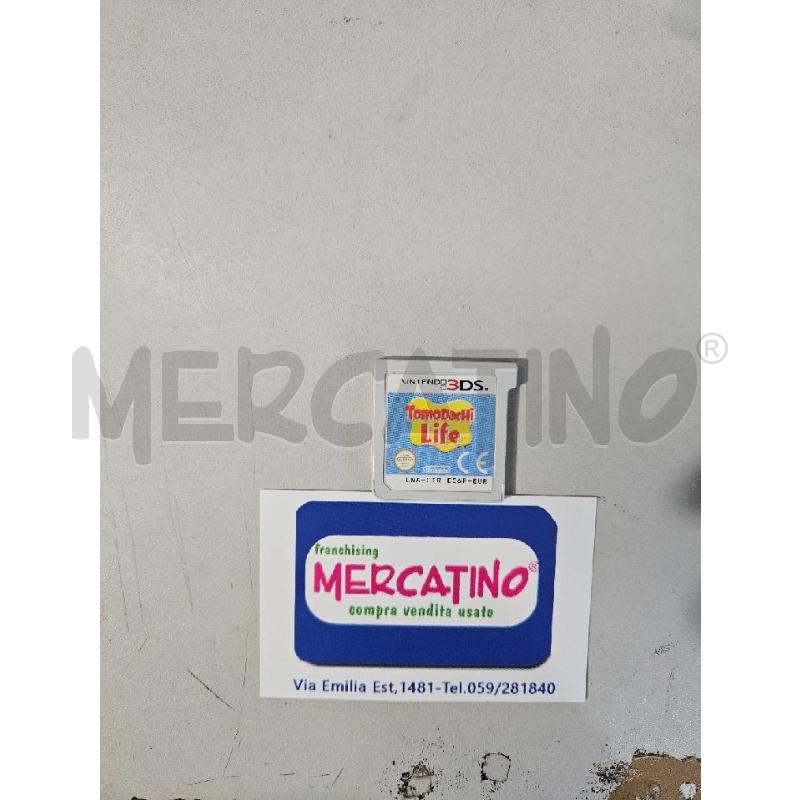 VIDEOGIOCO TOMODACHI LIFE 3DS SOLO CARTUCCIA NO SCATOLA  | Mercatino dell'Usato Modena 1
