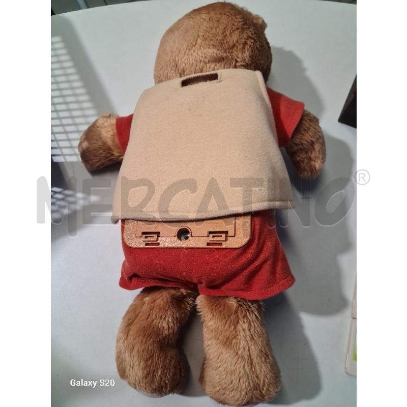 VINTAGE TEDDY RUXPIN NON FUNZIONANTE DA REVISIONARE | Mercatino dell'Usato Modena 2