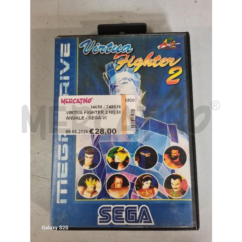 VIRTUA FIGHTER 2 NO MANUALE - SEGA VIDEO GIOCO | Mercatino dell'Usato Modena 1