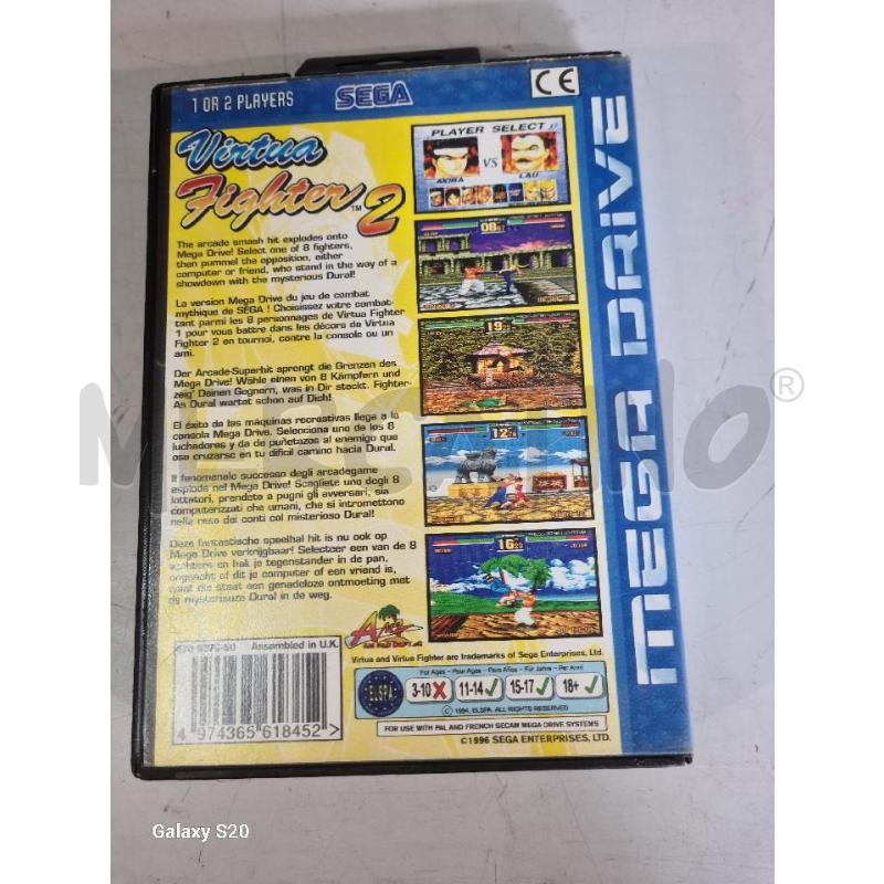 VIRTUA FIGHTER 2 NO MANUALE - SEGA VIDEO GIOCO | Mercatino dell'Usato Modena 2