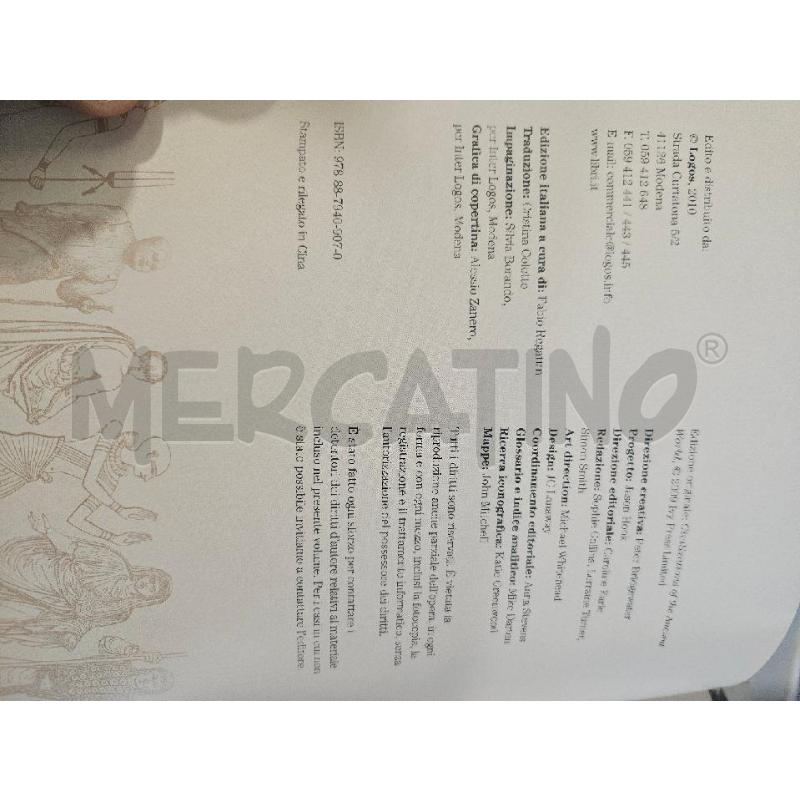 VITA E COSTUMI NEL MONDO ANTICO D.RATHBONE LIBRO LOGOS  | Mercatino dell'Usato Modena 3