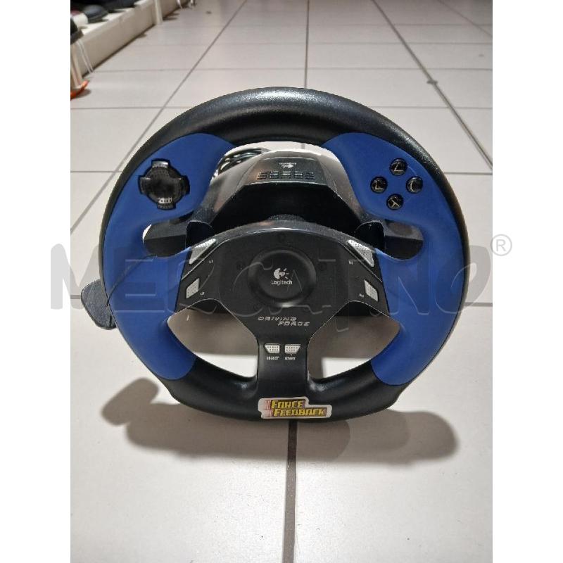 VOLANTE E PEDALIERA GIOCO LOGITECH DRIVING FORCE E-UC2 | Mercatino dell'Usato Modena 1