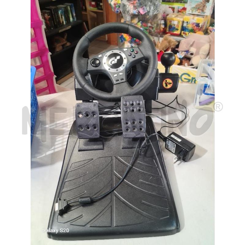 VOLANTE E PEDALIERA GIOCO LOGITECH E-UJ11 | Mercatino dell'Usato Modena 1