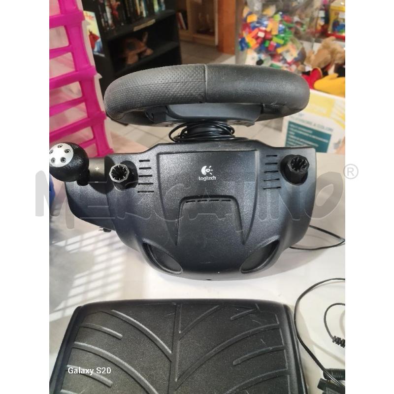 VOLANTE E PEDALIERA GIOCO LOGITECH E-UJ11 | Mercatino dell'Usato Modena 3