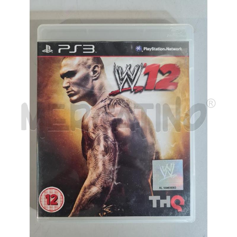 W12 - PS3 VIDEO GIOCO  | Mercatino dell'Usato Modena 1