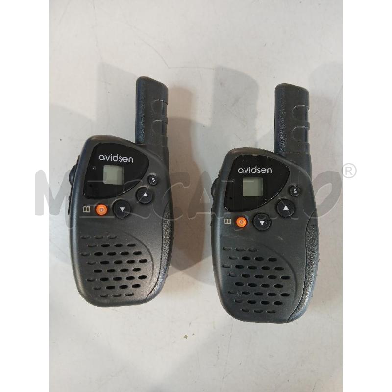 WALKIE TALKIE AVIDSEN COPPIA BASE E CARICATORE | Mercatino dell'Usato Modena 2