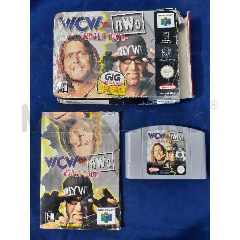 WCW VS NWO WORLD TOUR - NINTENDO 64 VIDEO GIOCO  | Mercatino dell'Usato Modena 1