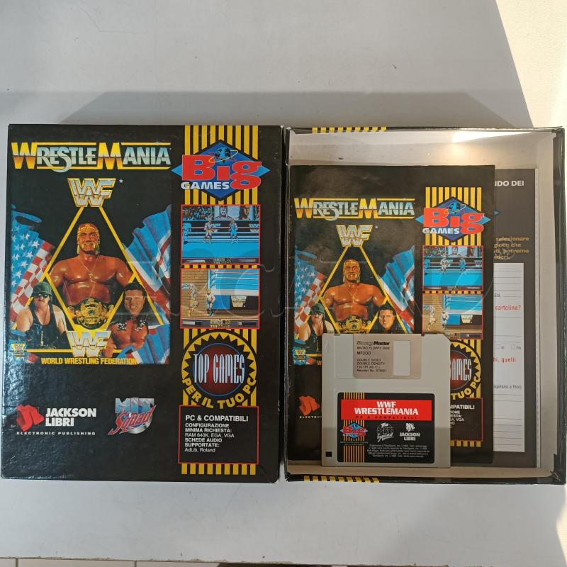 WRESTLE MANIA BIG GAMES - FLOPPY VIDEO GIOCO  | Mercatino dell'Usato Modena 1