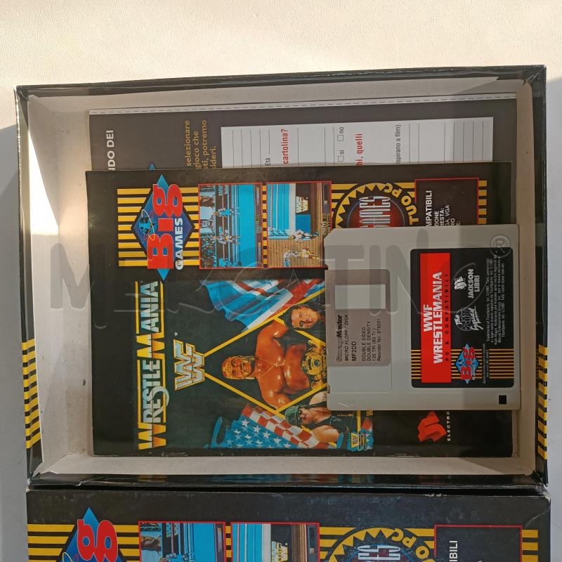 WRESTLE MANIA BIG GAMES - FLOPPY VIDEO GIOCO  | Mercatino dell'Usato Modena 3