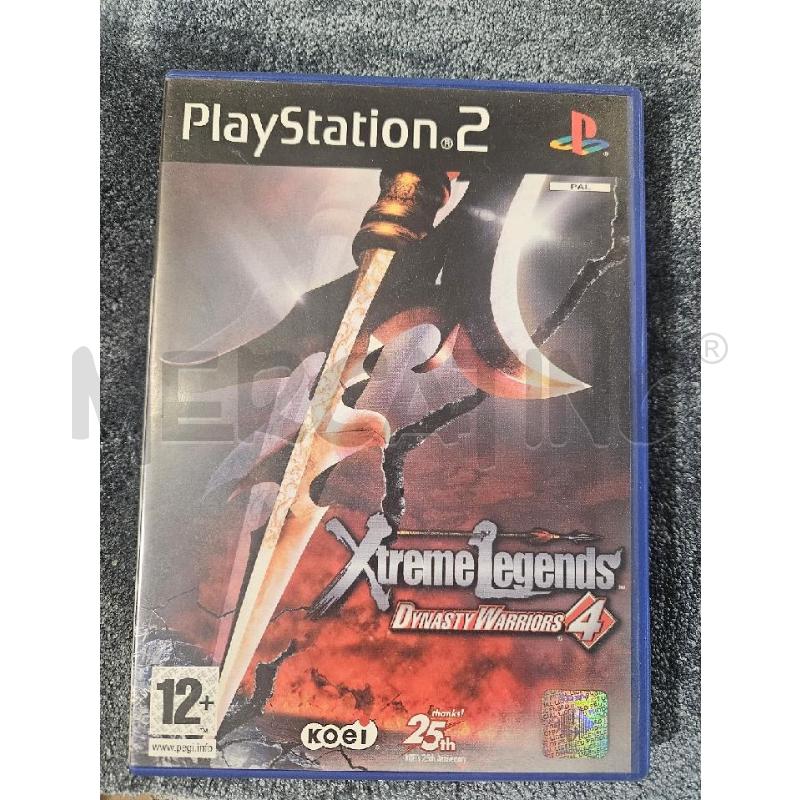 XTREME LEGENDS DYNASTY WARRIORS 4 - PS2 VIDEO GIOCO  | Mercatino dell'Usato Modena 1