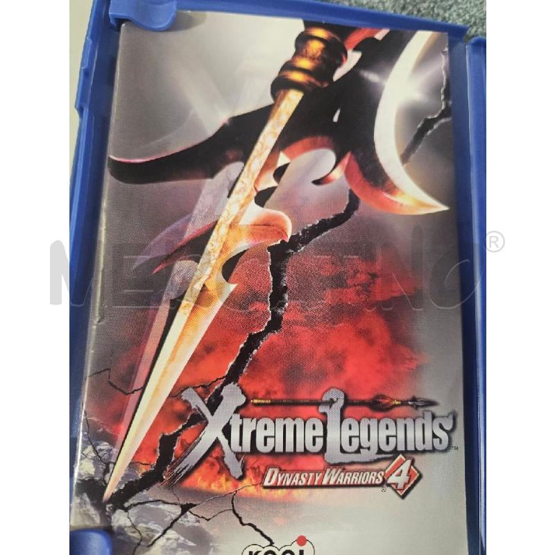 XTREME LEGENDS DYNASTY WARRIORS 4 - PS2 VIDEO GIOCO  | Mercatino dell'Usato Modena 3