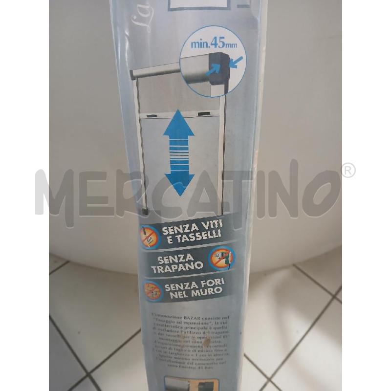 ZANZARIERA AVVOLGIBILE VERTICALE 80X170CM BRONZO | Mercatino dell'Usato Modena 3