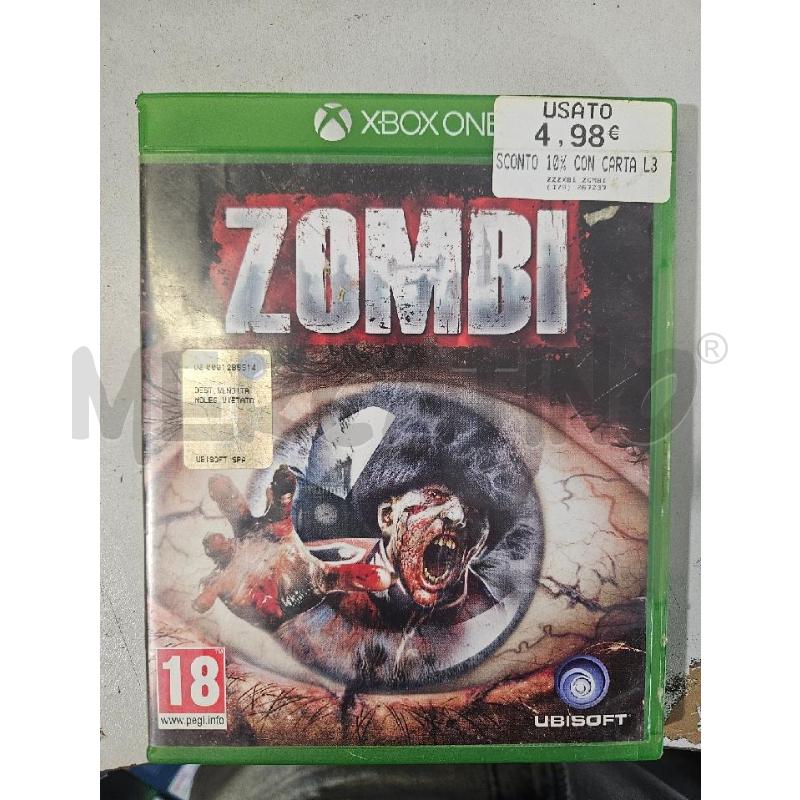 ZOMBI - XBOX ONE VIDEO GIOCO  | Mercatino dell'Usato Modena 1