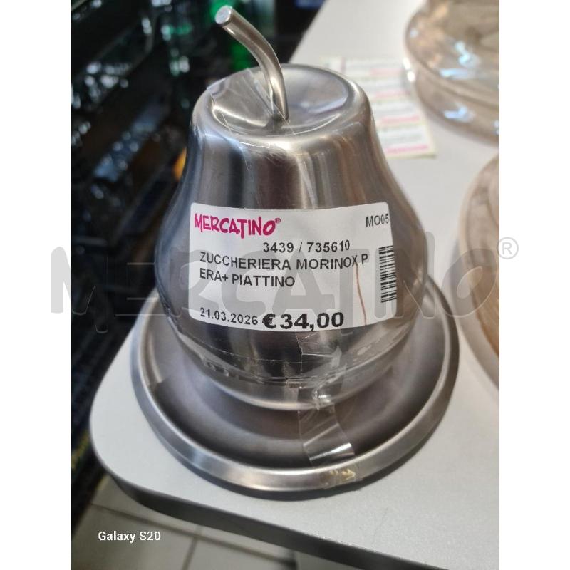 ZUCCHERIERA MORINOX PERA+ PIATTINO | Mercatino dell'Usato Modena 1
