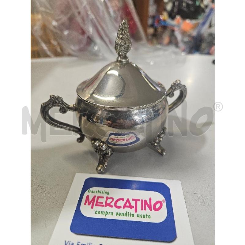ZUCCHERIERA SILVER PLATED OLRI | Mercatino dell'Usato Modena 1