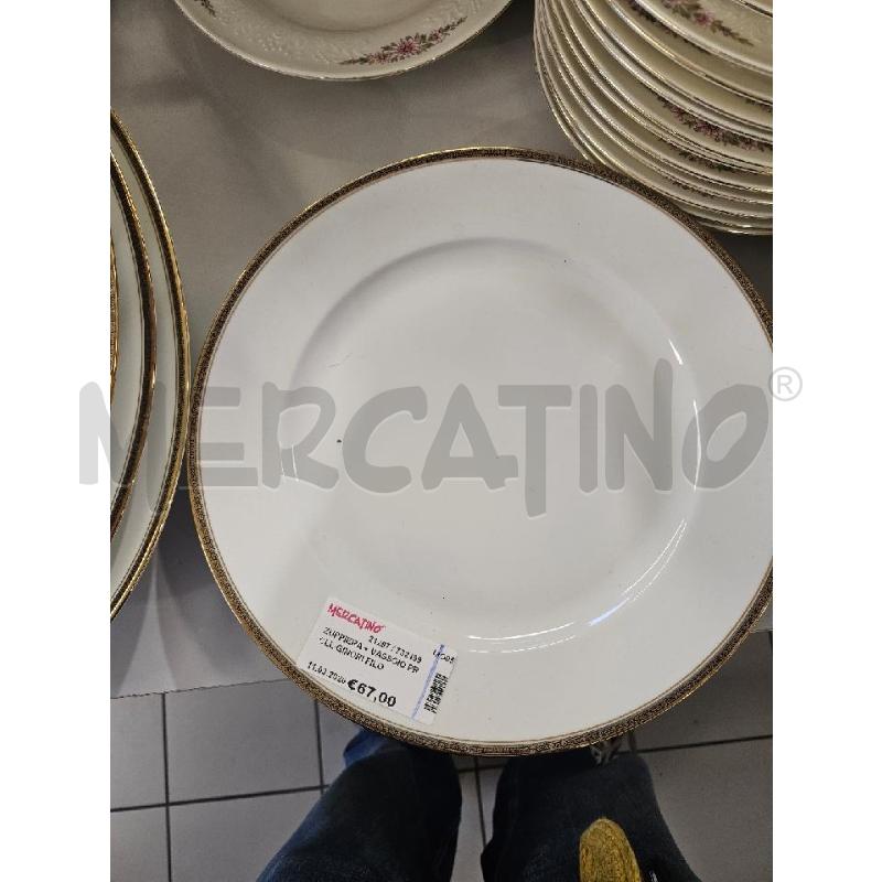 ZUPPIERA + VASSOIO PRCLL GINORI FILO ORO | Mercatino dell'Usato Modena 4