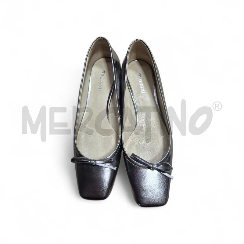 BALLERINA MIU MIU ARGENTATE 12 | Mercatino dell'Usato Carrara 2