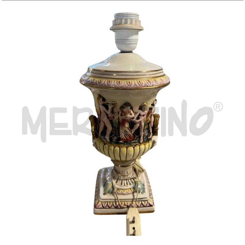 BASE LAMPADA CAPODIMONTE | Mercatino dell'Usato Carrara 1