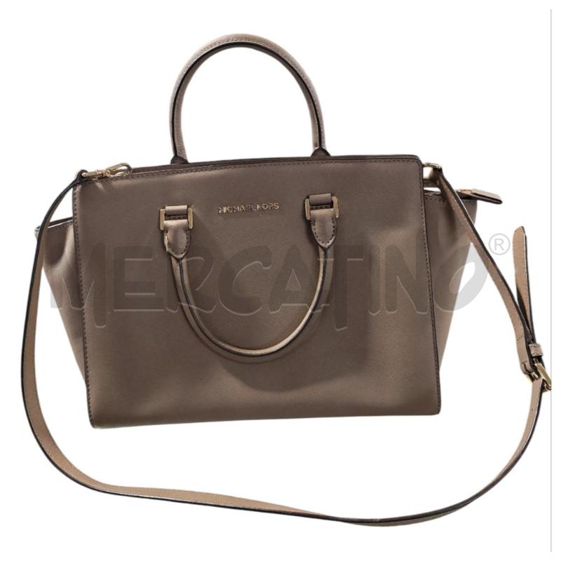 BORSA DONNA MICHAEL KORS  BEIGE | Mercatino dell'Usato Carrara 1