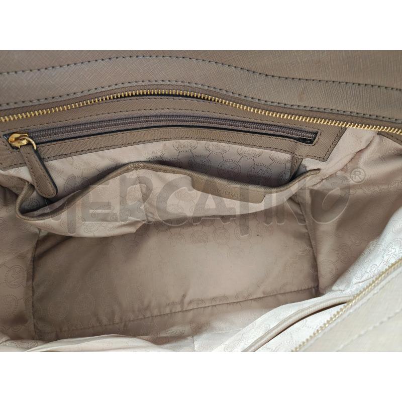 BORSA DONNA MICHAEL KORS  BEIGE | Mercatino dell'Usato Carrara 3