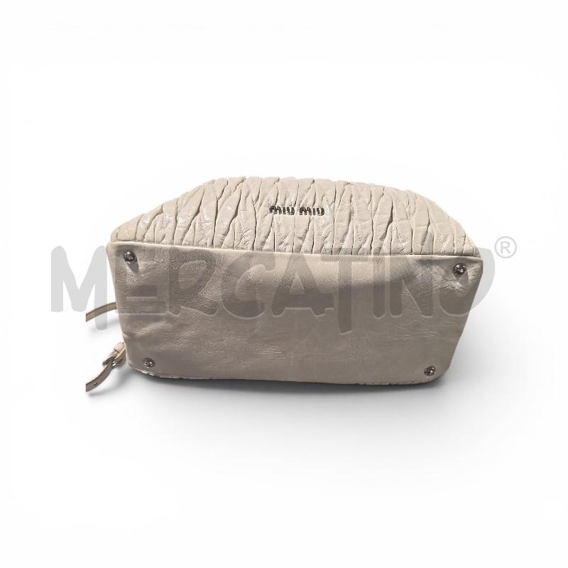 BORSA DONNA MIU MIU PANNA  | Mercatino dell'Usato Carrara 3