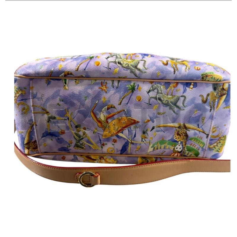BORSA DONNA PIERO GUIDI LILLA TRACOLLA | Mercatino dell'Usato Carrara 4