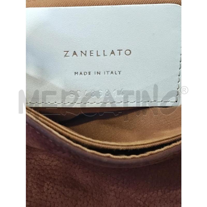 BORSA DONNA ZANELLATO MARRONE SCAM POSTINA | Mercatino dell'Usato Carrara 4