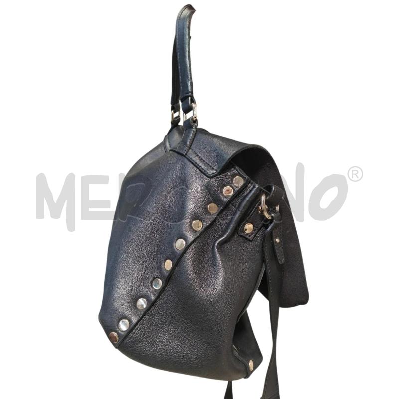 BORSA DONNA ZANELLATO NERA POSTINA  | Mercatino dell'Usato Carrara 2