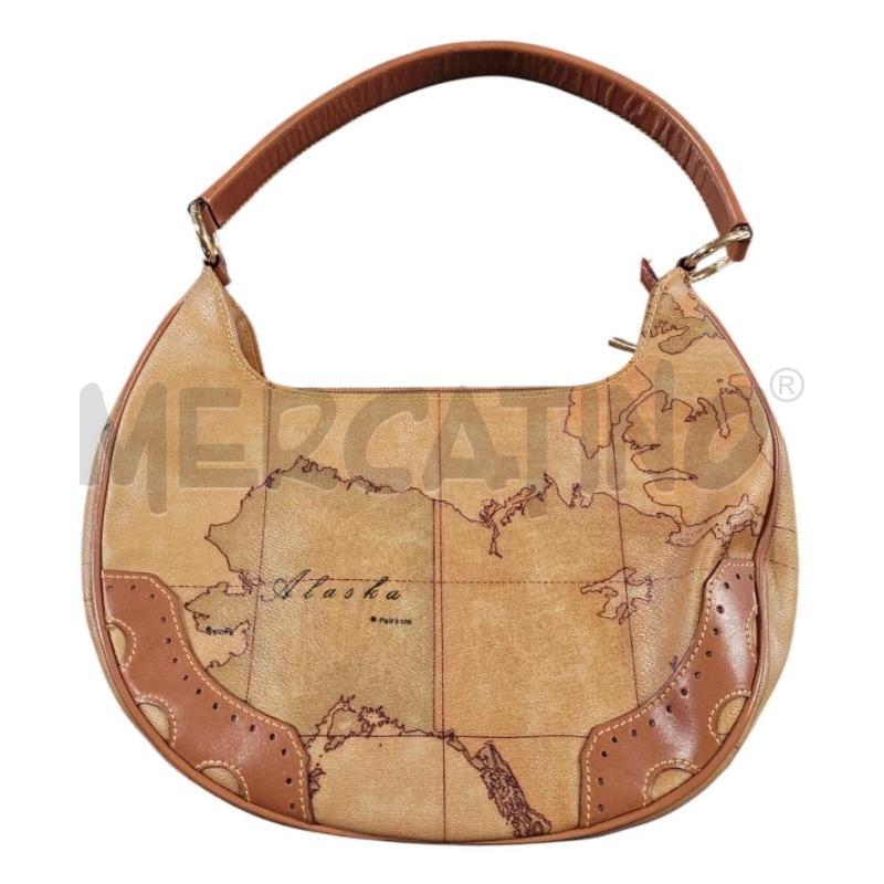BORSA PELLE ALVIERO MEZZA LUNA  | Mercatino dell'Usato Carrara 1