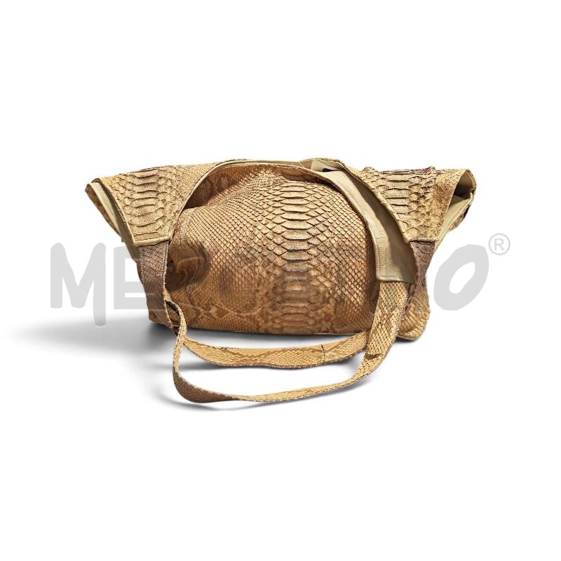 BORSA PELLE BISCOTTO PITONE | Mercatino dell'Usato Carrara 2