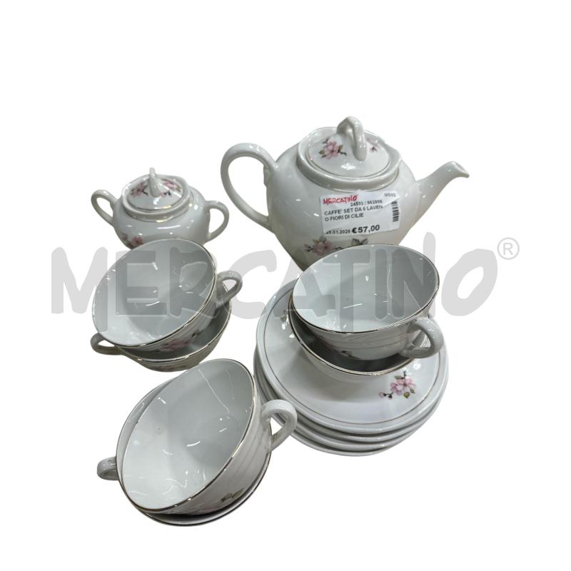 CAFFE' SET DA 6 LAVENO FIORI DI CILIEGIO | Mercatino dell'Usato Carrara 1