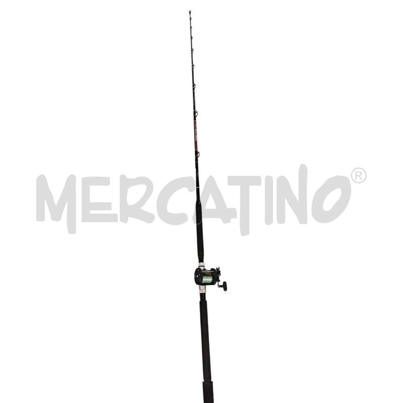 CANNA PESCA TRAINA CATANA CON MULINELLO | Mercatino dell'Usato Carrara 1