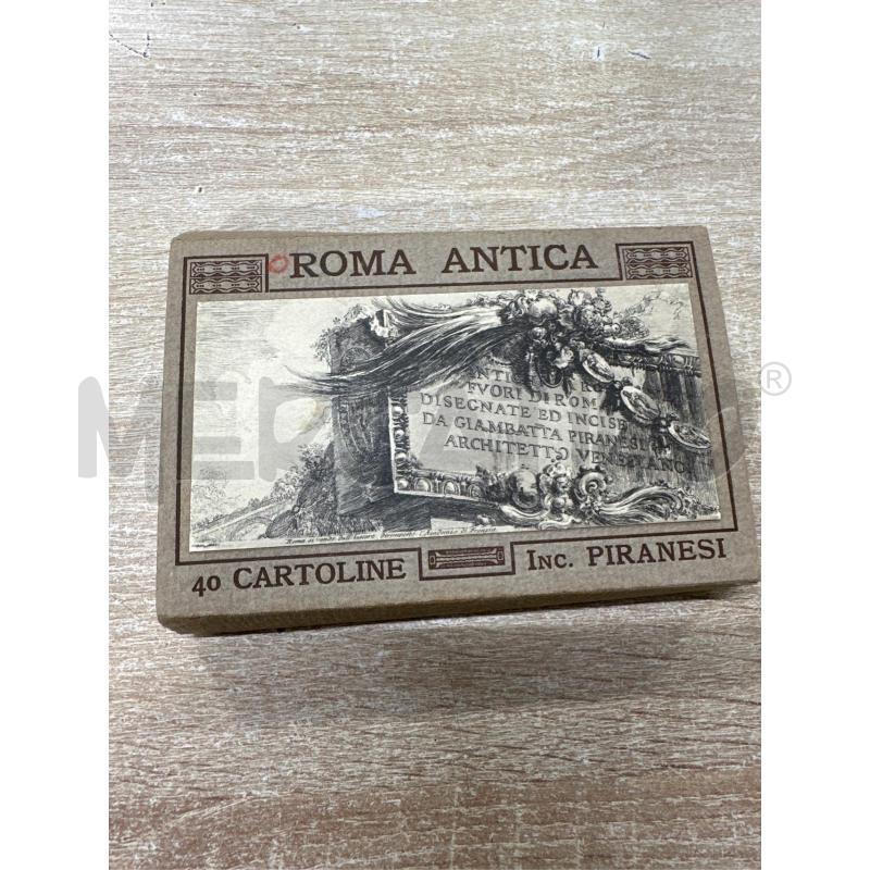 CARTOLINE ROMA ANTICA PIRANESI | Mercatino dell'Usato Carrara 1