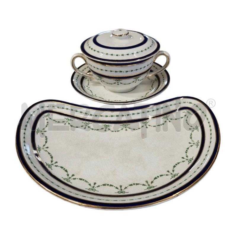 COLAZIONE SET INGLES.TAZZA+PORTA BISCOTTI | Mercatino dell'Usato Carrara 1