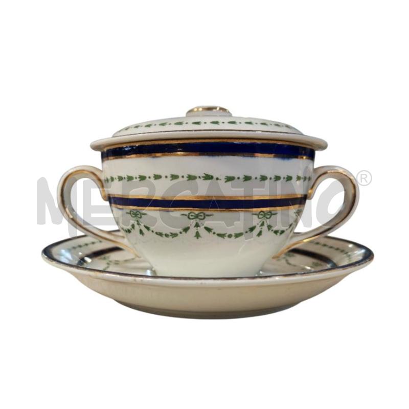 COLAZIONE SET INGLES.TAZZA+PORTA BISCOTTI | Mercatino dell'Usato Carrara 3