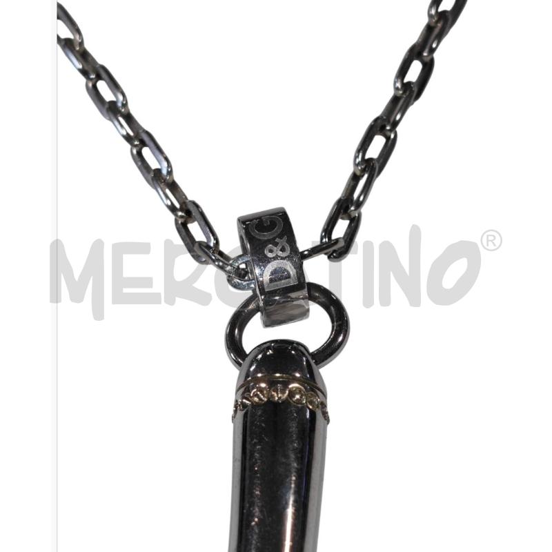 COLLANA D&G CIONDOLO CORNETTO | Mercatino dell'Usato Carrara 3