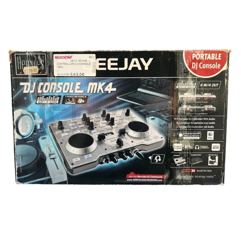 CONTROLLER DJ CONSOLE MK4 | Mercatino dell'Usato Carrara 1