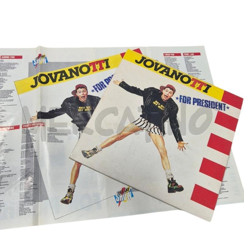 JOVANOTTI FOR PRESIDENT | Mercatino dell'Usato Carrara 1