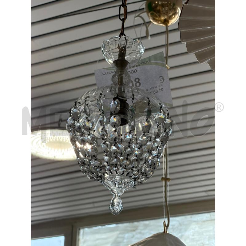 LAMPADARIO PICCOLO GOCCE | Mercatino dell'Usato Carrara 2