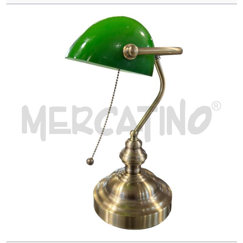 LAMPADA DA BANCHIERE VERDE  | Mercatino dell'Usato Carrara 2