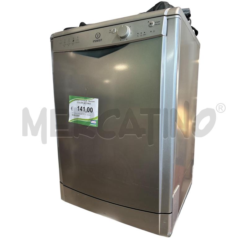 LAVASTOVIGLIE INDESIT COLOR ACCIAIO  | Mercatino dell'Usato Carrara 1